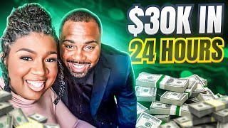 Student success story: $30K in 24 hours